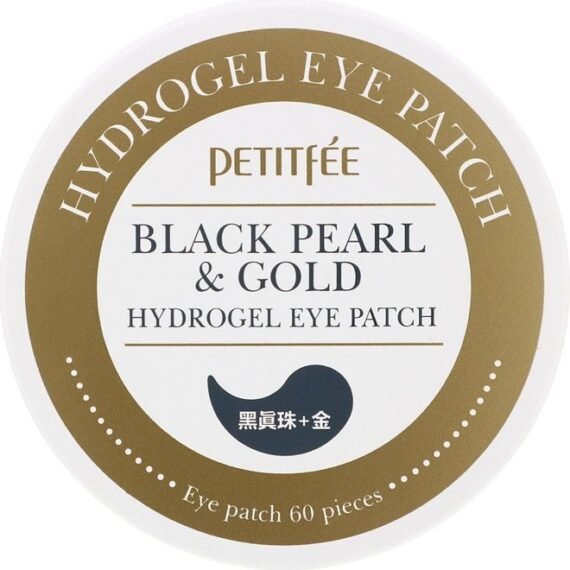 Black Pearl And Gold Hydrogel Eye Patch - 60 Patches