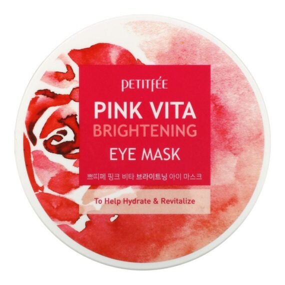 60-Piece Pink Vita Brightening Eye Mask 70grams