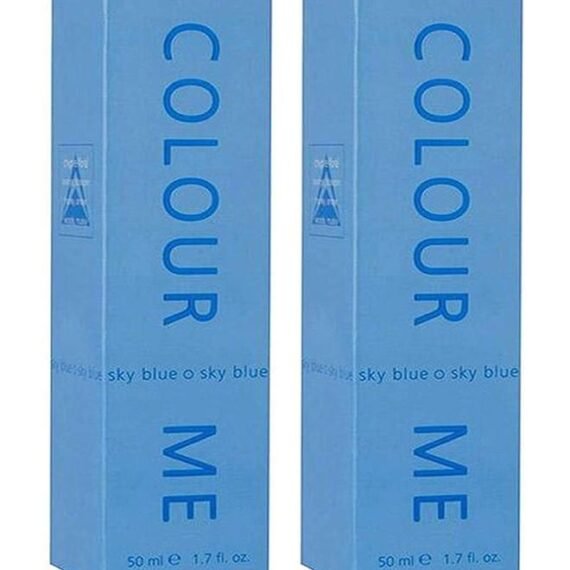 2-Piece Colour Me Sky Blue EDT 50ml