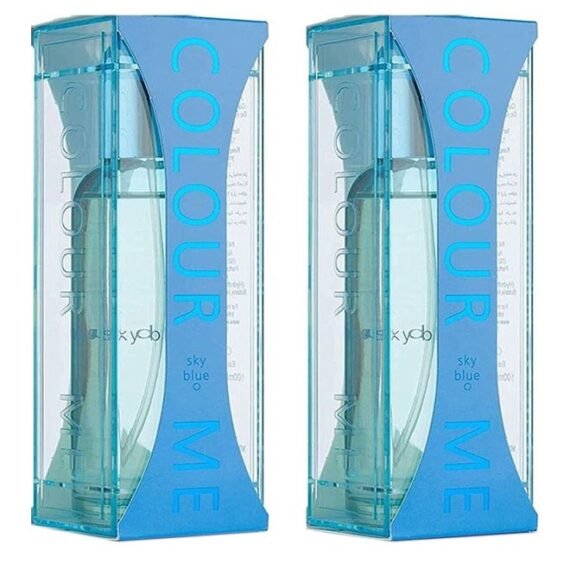 2-Piece Colour Me Sky Blue EDT 100ml