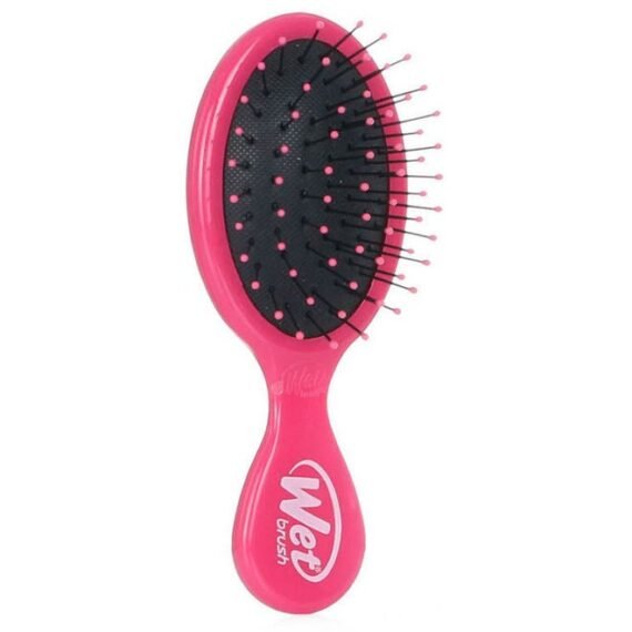 Kids Mini Detangler Hair Brush Pink 3inch