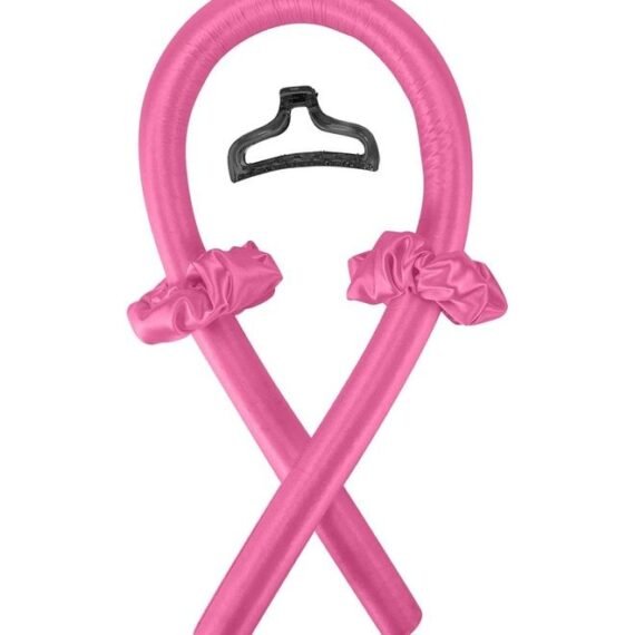 Lazy Hair Rollers Curler Set Pink/Black
