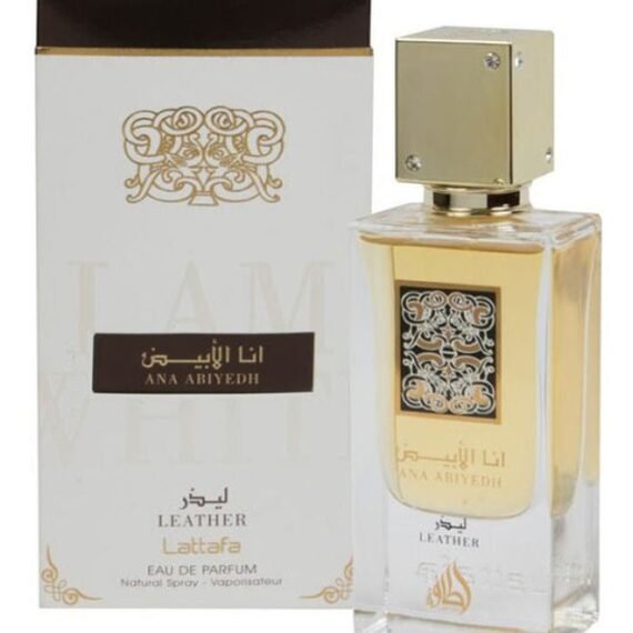 Leather By Lattafa For Men - Eau De Parfum 60ml