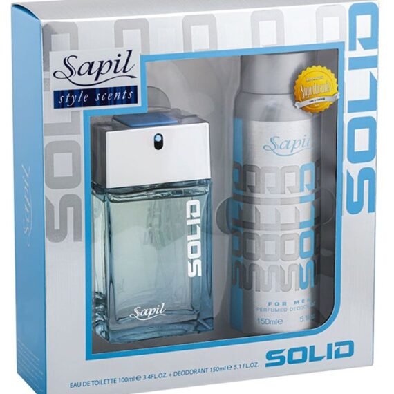 Solid Gift Set Solid EDT (100 ml), Solid Deodorant (150 ml)