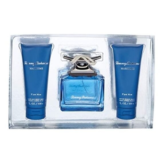 Pack of 3 Maritime Edc+ Hair And Body Wash+ After shower Balm 125*100ml