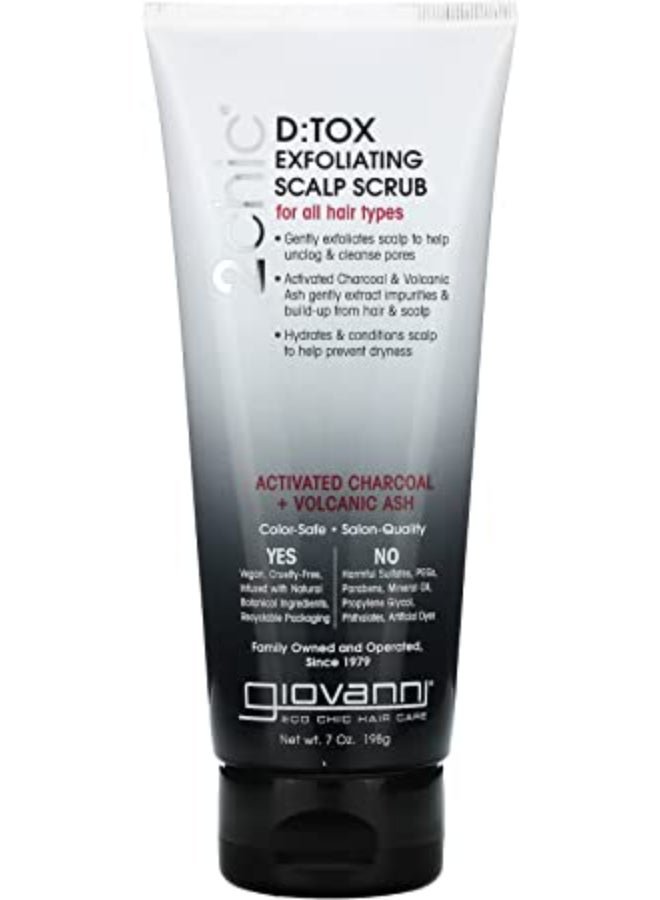 2chic D:tox Exfoliating Scalp scrub 198grams