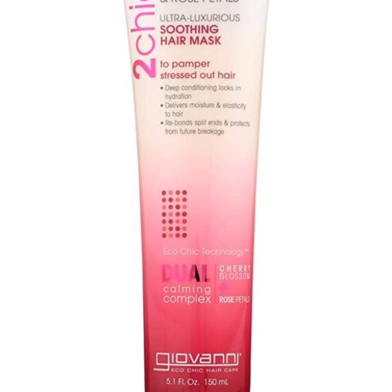 2Chic Cherry Blossom & Rose Petals Ultra-Luxurious Soothing Hair Mask 150ml