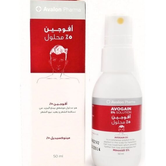 Avogain 5% Minoxidil Spray Solution Clear 50ml