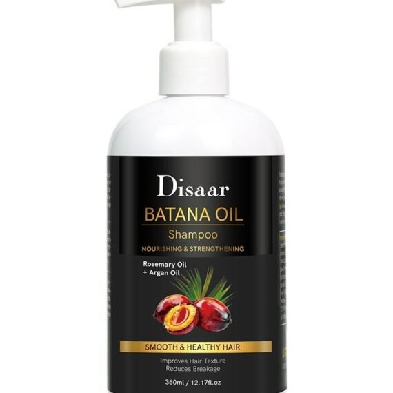 Batana Oil Shampoo Nourishing And Strengthening Rosemary + Argan Oil Smooth And Healthy Hair Improves Hair Texture Reduces Breakage 360 ML