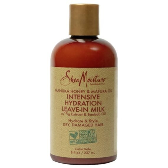 Hydration Hair Milk Manuka Honey and Mafura Oil for Dry Hair to Hydrate and Style Hair 8 oz