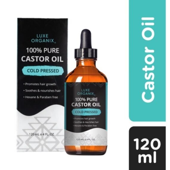 Luxe Organix Castor Oil Drops 120ml