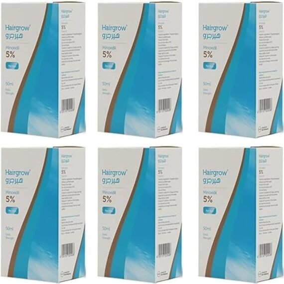 Hair Grow 5 Minoxidil 50ml 6PCS