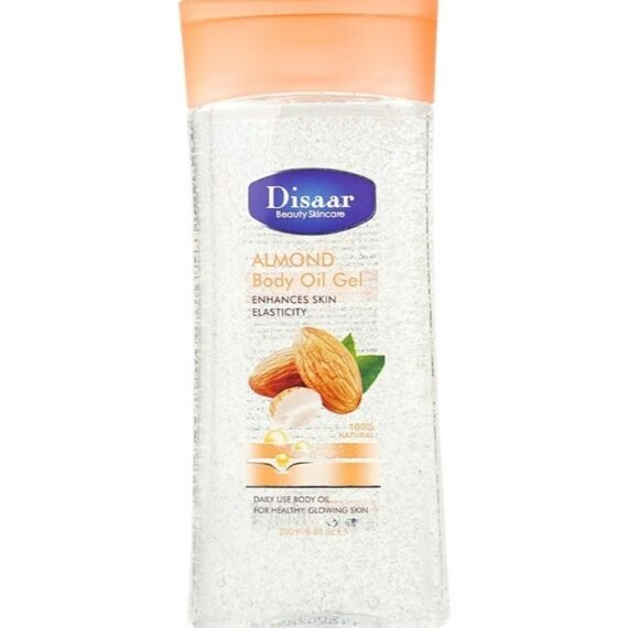 Almond Body Oil Gel Enhances Skin Elasticity 200 ML