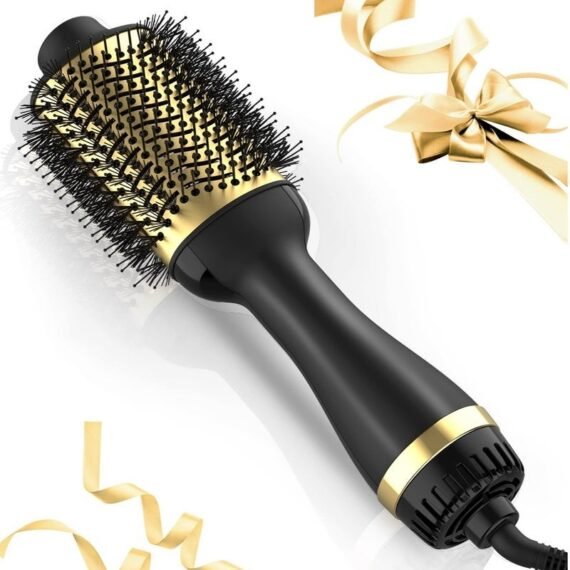 Hair Dryer Brush Blow Dryer Brush in One, One-Step Hair Dryer and Volumizer, Negative Ion Ceramic Brush Blow Dryer Styler, Hair Brush Dryer