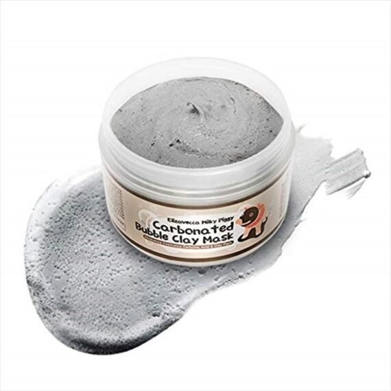 Milky Piggy Carbonated Bubble Clay Mask 100g/3.53 oz. - Wash off Face Wash | Bubble Skin Care | Wash off Face Dead Skin | Blackhead Remover | Deep Cleansing Face | Minuteness Bubbles Mask P