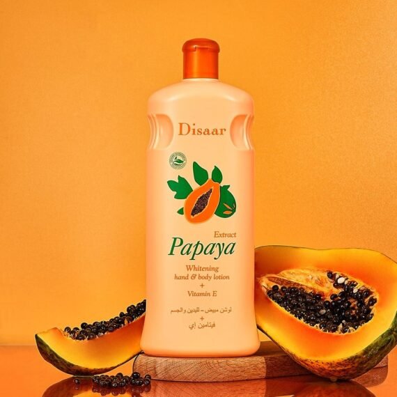 Disaar Organic Papaya Moisturizing Body Lotion With Vitamin E Smooth Skin Brightening Lotion Dark Spot Remover Cream Products