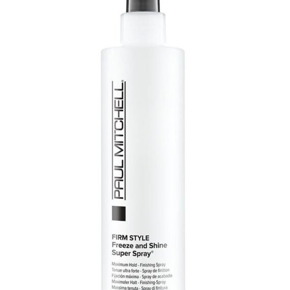 Paul Mitchell Freeze and Shine Hairspray, Powerful Hold + Shine, For Coarse Hair, 8.5 fl oz