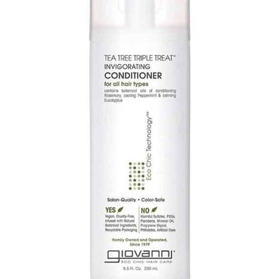 Giovanni Tea Tree Triple Treat Invigorating Conditioner, For All Hair Types 250ml