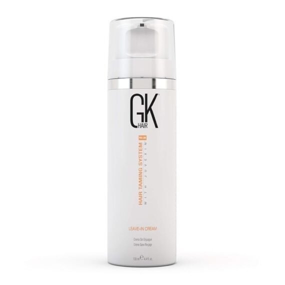Global Keratin Leave In Conditioner Cream (4.4 Fl Oz/130ml) Conditioning Detangler Hydrating Smoothing Moisturizing & Frizz Control For Dry Damaged Hair Pre Swim Protection - All Hair Types
