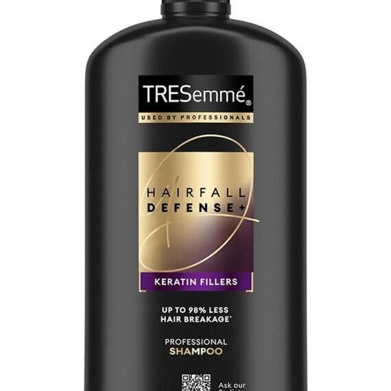 TRESemme Hair Fall Defence Shampoo With Keratin for Hair Fall Control and Longer Stronger Hair Anti Hairfall for Damaged Hair  1L