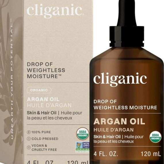 Organic Argan Oil, 100% Pure 4 Oz