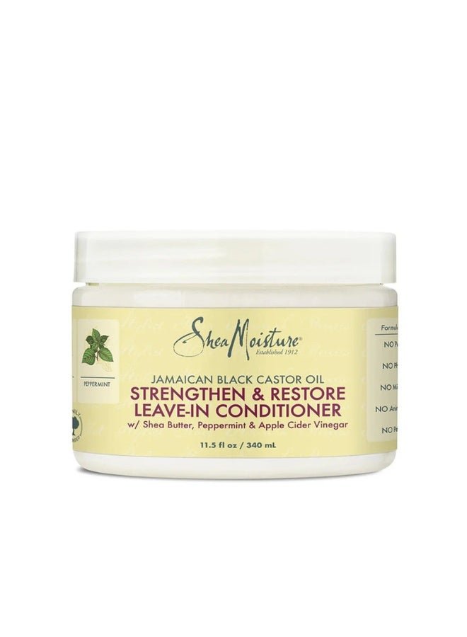 Strengthen And Restore Leave-In Conditioner Beige 340grams