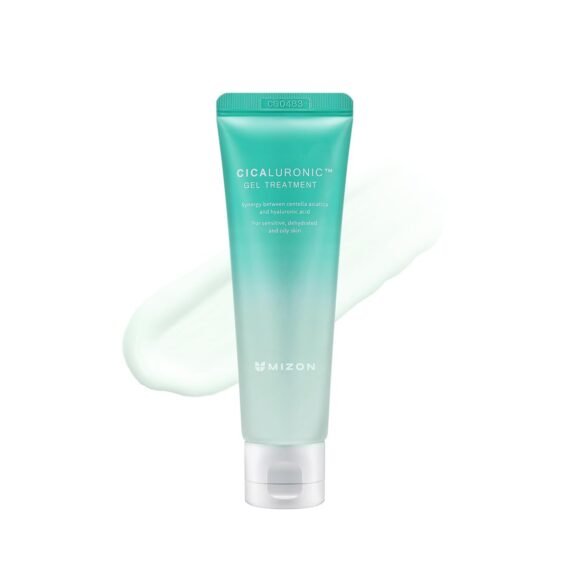 MIZON Cicaluronic GEL Treatment with Centella Asiatica Hyaluronic Acid Vitamin B5 86% Natural Ingredients Mositurizing Soothing Korean Skincare (50ml/1.69fl oz)