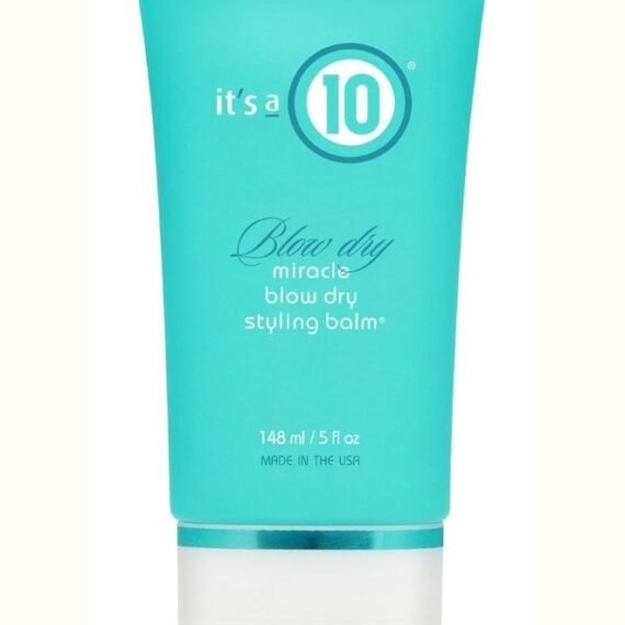 Miracle Blow Dry Styling Balm, Silky, Shiny Hair, Frizz Free Styling, Salon Quality Results Hair Protection from Heat