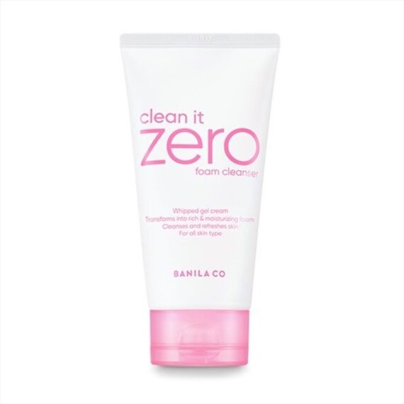 NEW Clean It Zero Foam Cleanser 150ml, all skin types, creamy foam cleanser with natural herbs