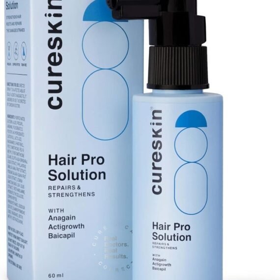 Cureskin Hair Growth Serum Rosemary Hair Spray | Rosemary Oil for Hair | Anti Hair Fall Serum for Men & Women | Strengthen Roots, Nourish Scalp, 60 ml (Pack of 1)