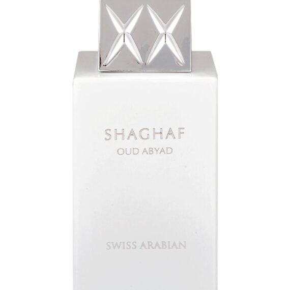 Shaghaf Oud Abyad Eau de Parfum, 75ml, Premium Quality Perfume, Women and Men’s Fragrance, Spicy, Resinous, Balsamic Luxurious Blend Perfumes for Men and Women 75ml