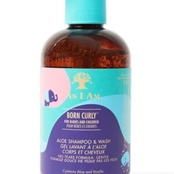 Born Curly Aloe Shampoo & Wash 240ml