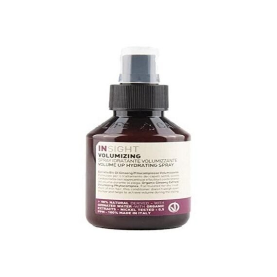 Insight Clean Beauty Volume Up Hydrating Spray With Organic Ginseng Extract, Vegan, 3.4 fl oz