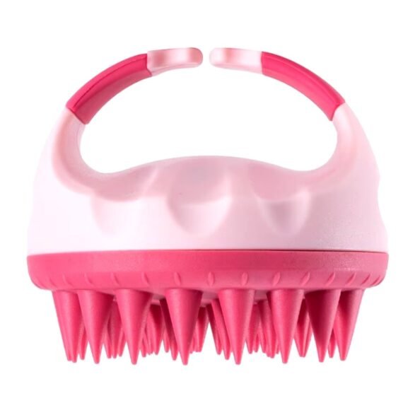Hair Massager Shampoo Brush Hair Scalp Massager Brush with Soft Bristles Scalp Scrubber Dandruff Brush for Scalp Care and Hair Growth Shower Hair Scalp Scrubber Comb Soft Silicone Comb