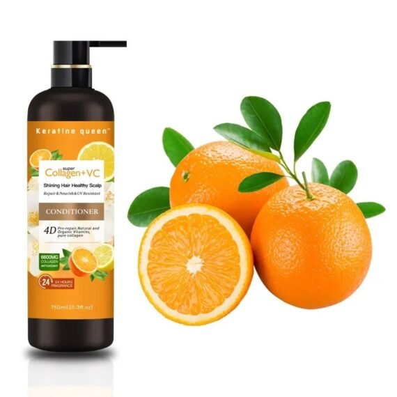 keratin queen Hair mask and Conditioner Set Pure Vitamin c orange hair shampoo