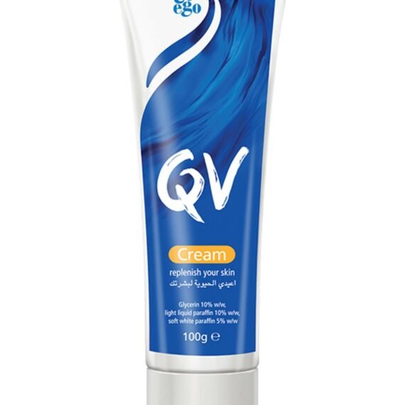 Cream for Dry & Sensitive Skin (100g) - Rich Moisturiser with Squalane, Fast Absorbing Non Greasy Hydrating Face & Body Cream, Fragrance Free Hypoallergenic Daily Skincare, Dermatologist Tested 100grams