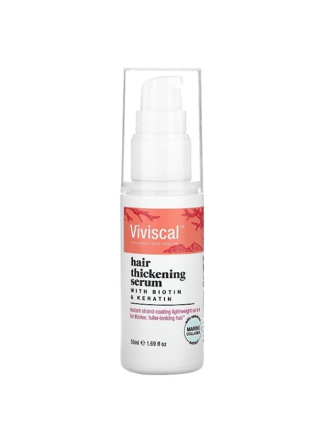 Viviscal, Hair Thickening Serum With Biotin & Keratin, 1.69 fl (50 ml)