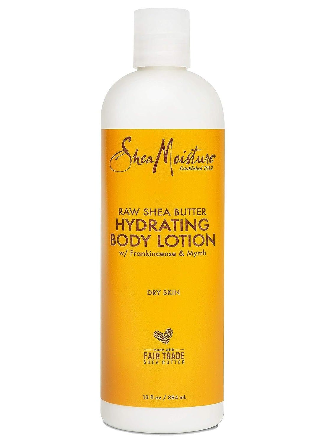 Hydrating Body Lotion For Dry Skin Raw Shea Butter Paraben Free Lotion 13 ozml