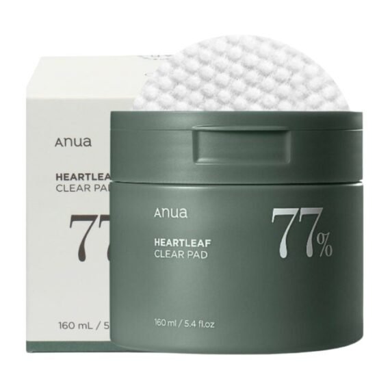 Heartleaf 77% Clear Pad 70pc 160ml