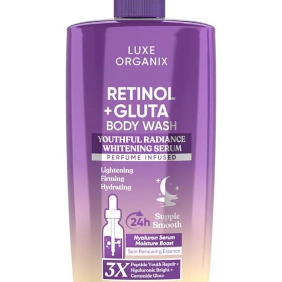Retinol + Gluta Body Wash Youthful Radiance Light Serum Perfume Infused 1000 g