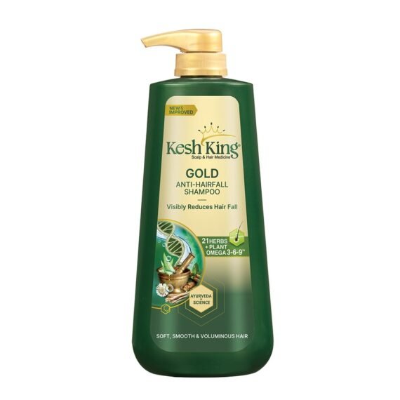 KESH KING Anti Hairfall Shampoo | with 21 Ayurvedic Herbs & Aloe Vera | Provides Healthy Nourished Scalp | for Shiny & Smooth Hair | 20.29 Fl Oz/600ml