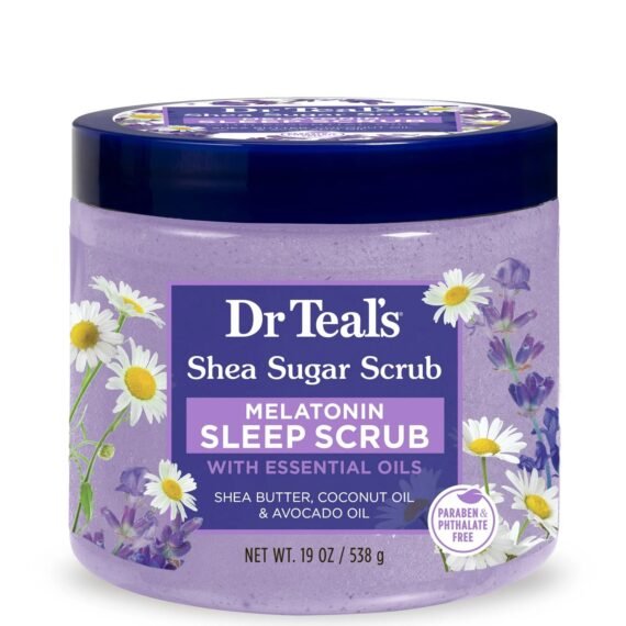 Dr Teal's Shea Sugar Body Scrub Melatonin 538g
