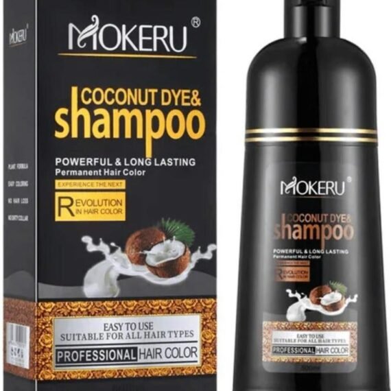 Coconut Dye And Shampoo Powerful And Long Lasting Permanent Hair Color 500 ML