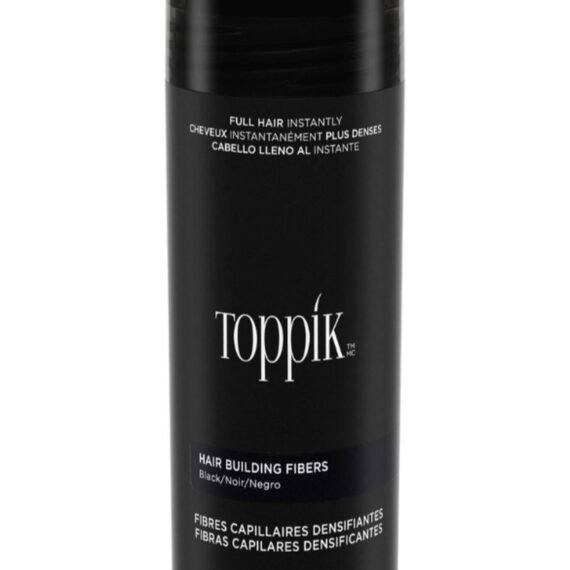 Hair Building Fibers Instant Hair Concealer for Thinning Hair, Hair Fiber for Men & Women, Texture Powder with Natural Keratin, Long-Lasting Hair Color – Black 55grams