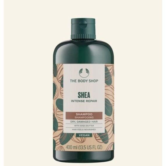 Shea Intense Repair Conditioner – For Dry, Breakage-Prone Hair, Strengthening & Moisturising with Vegan Keratin Protein, Reduces Breakage, Nutty Scent, 400ml
