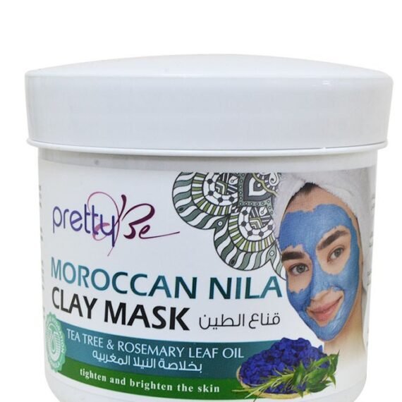 Moroccan Nila Clay Mask, Tea free & Rosemary Leaf Oil, Tighten and Brighten the Skin 600ml