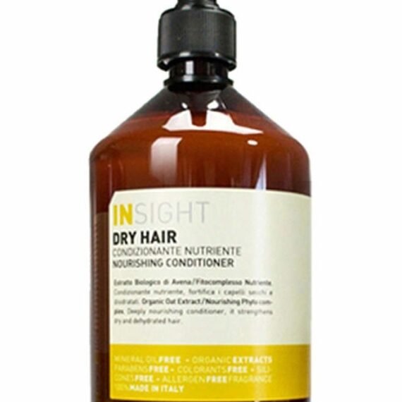 INSIGHT Clean Beauty Dry Hair Nourishing Conditioner With Organic Oat Extract, Vegan, 13.5 fl oz