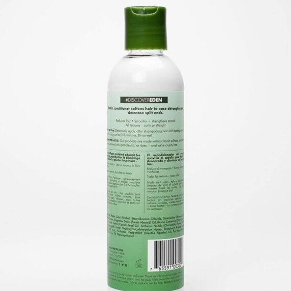 Peppermint Tea Tree Conditioner | 8 oz | Refresh & Soothe Scalp, Moisturize & Detangle Hair - Packaging May Vary