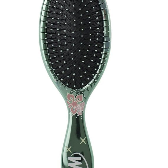 Wet Brush Disney Original Detangler Brush Princess Wholehearted - Moana, Teal - All Hair Types - Ultra-Soft IntelliFlex Bristles Glide Through Tangles with Ease