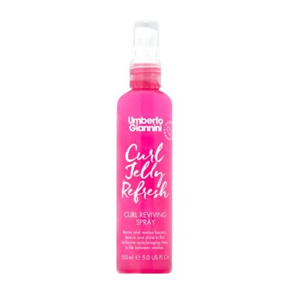 Curl Refresh & Revitalize Spray - Instantly Re-Activates Curls on Day-Old Hair, Reduces Frizz & Adds Shine Without Weighing Hair Down (150 ml)
